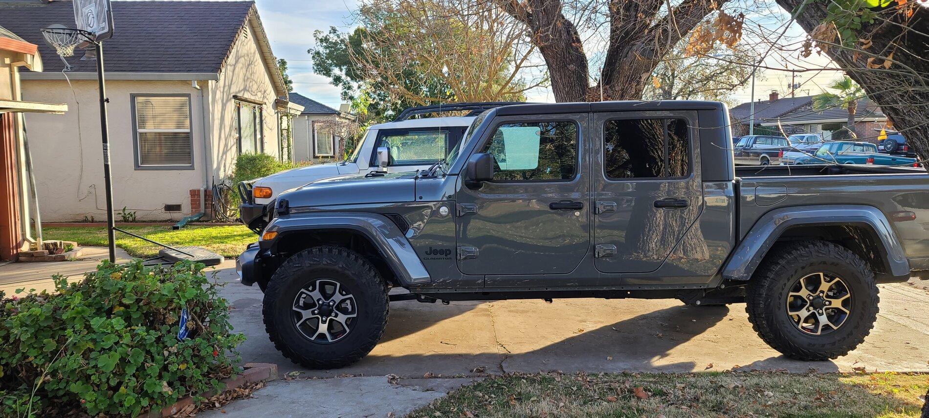 Jeep Gladiator Does a a 1.5” Spacer lift affect steering. 20201229_153218