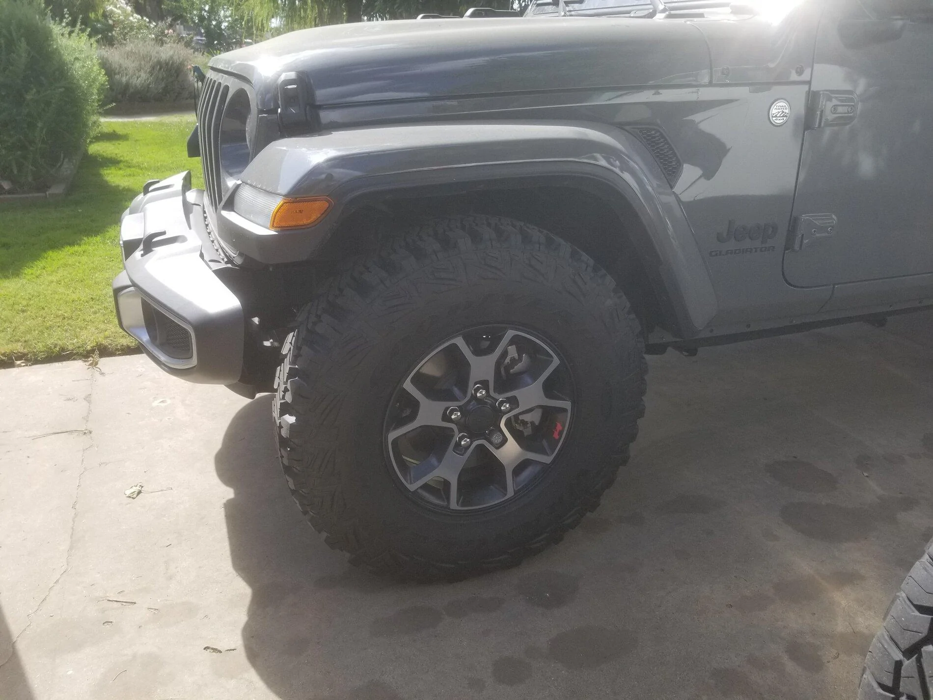 Jeep Gladiator Does a a 1.5” Spacer lift affect steering. 20201010_120928