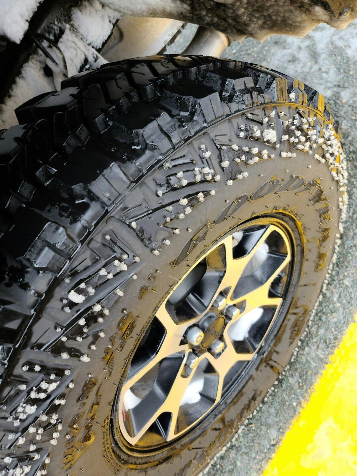 Jeep Gladiator Does a a 1.5” Spacer lift affect steering. 20210226_184201