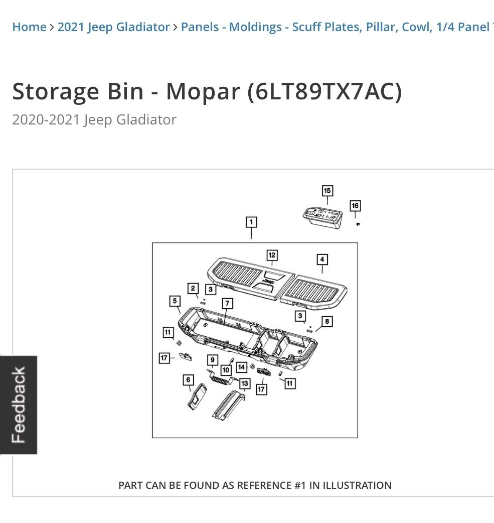 Jeep Gladiator Under seat lockable storage new in unopened box 58889D3C-E713-4D26-B673-BDB0AA1770B8