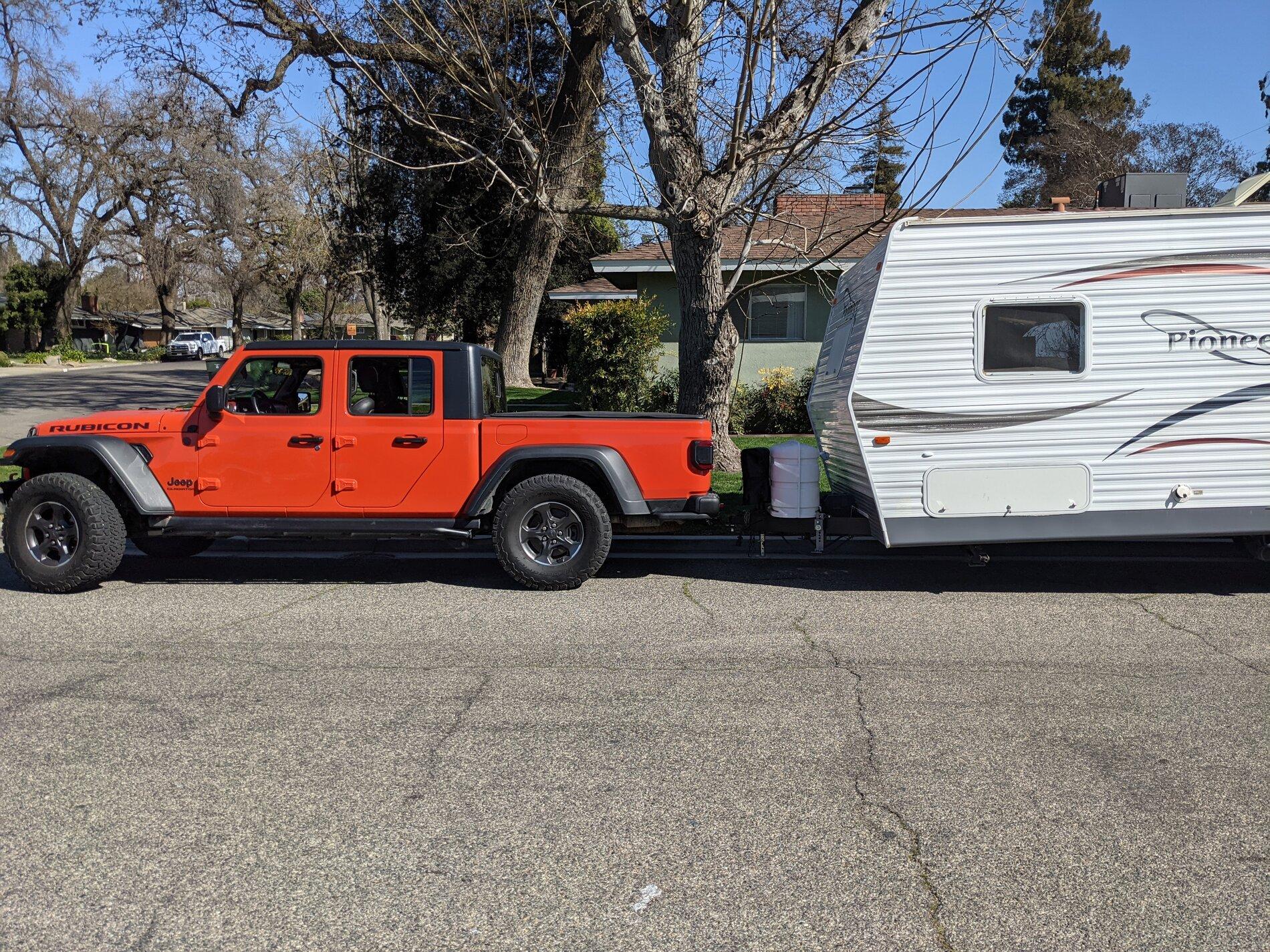 Jeep Gladiator What NOT having a WDH looks like! PXL_20210227_213639148