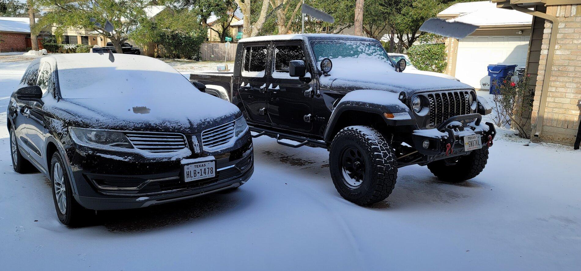 Jeep Gladiator 3.5" Lift On 35's 20210215_090852