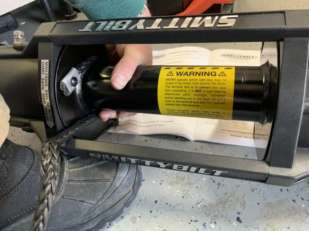 Jeep Gladiator “Stealth” hidden smittybilt H2O 12k winch install on Maximus-3 winch plate E5BCEF1A-0CB9-4E3C-A243-623FCB85A497