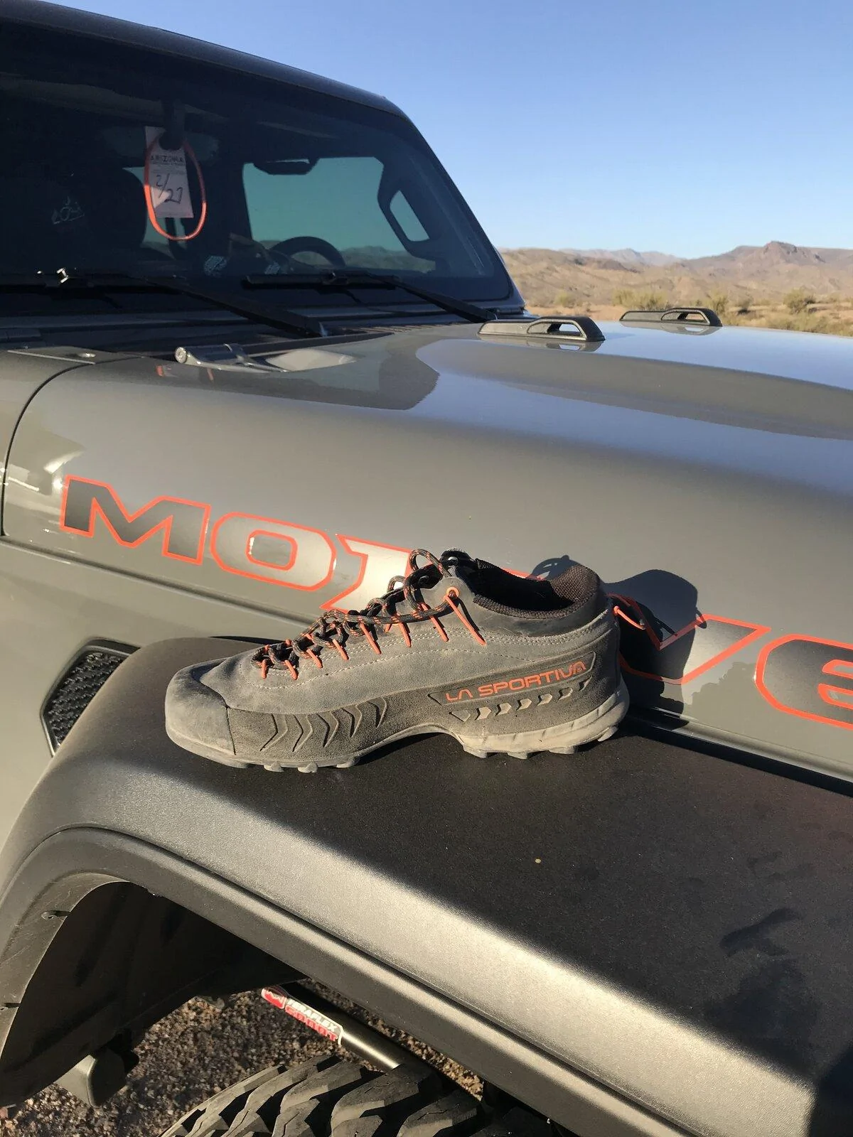Jeep Gladiator Mojave orange mods IMG_0275