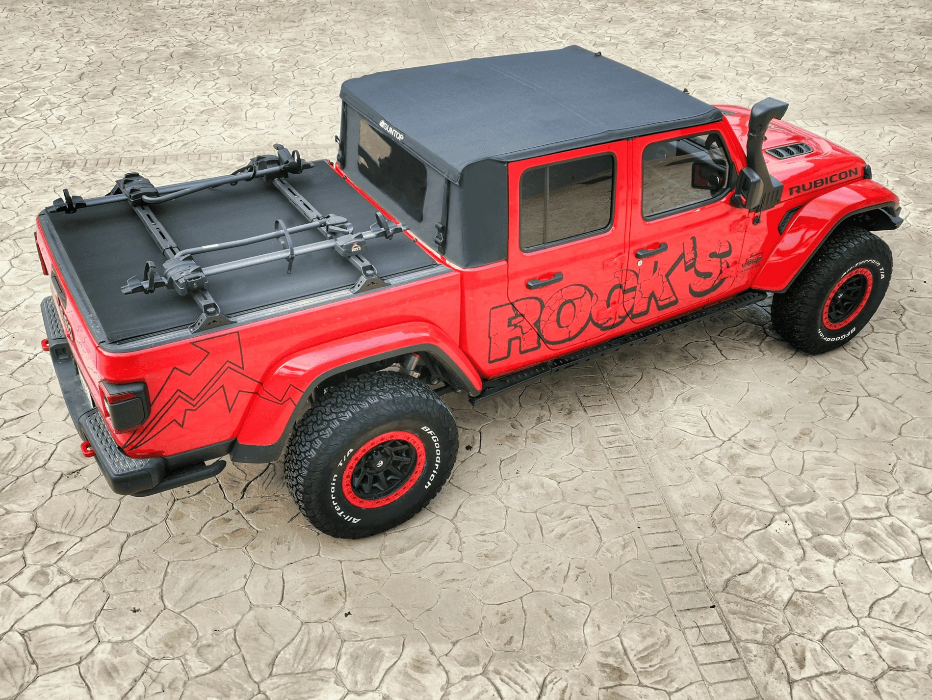 Jeep Gladiator Anyone developing an aftermarket soft top? suntop JT