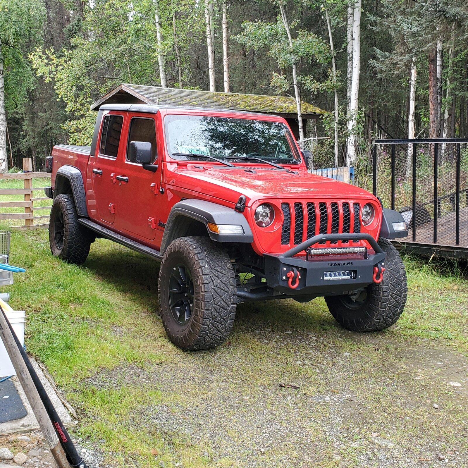 Jeep Gladiator Lets see all those Gladiators with lifts and bigger tires! 20200824_141258