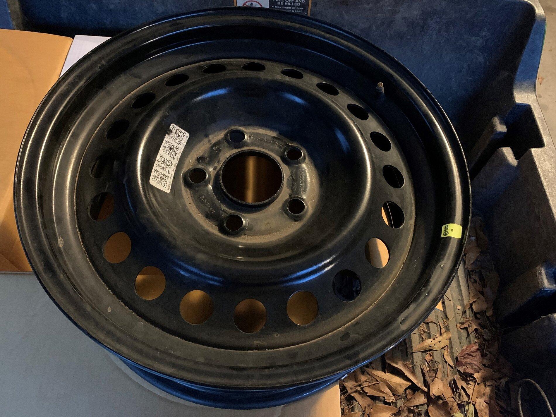 Jeep Gladiator Rubicon Steel Spare Wheel 17X7.5 wheel2