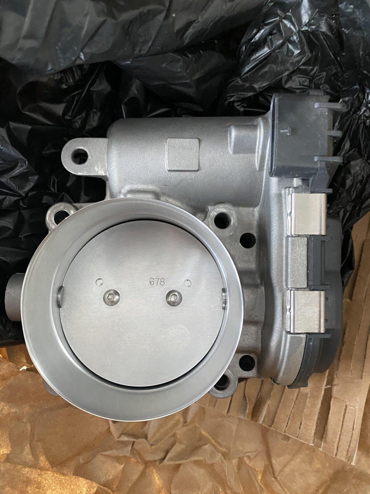 Jeep Gladiator FastMan ported throttle body installed C44A2822-3688-4D09-AC08-0AA3A2E0B6CD
