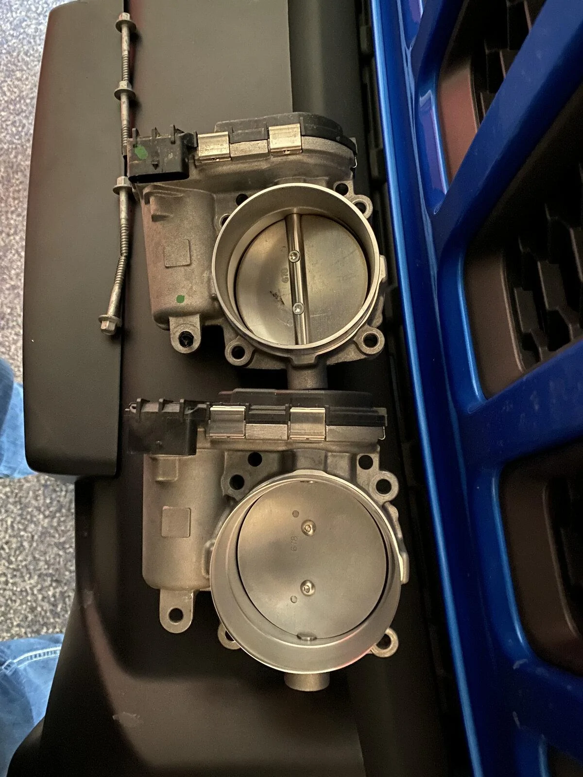 Jeep Gladiator FastMan ported throttle body installed FF989BA6-9F8D-4344-81AE-A7125D8CE799