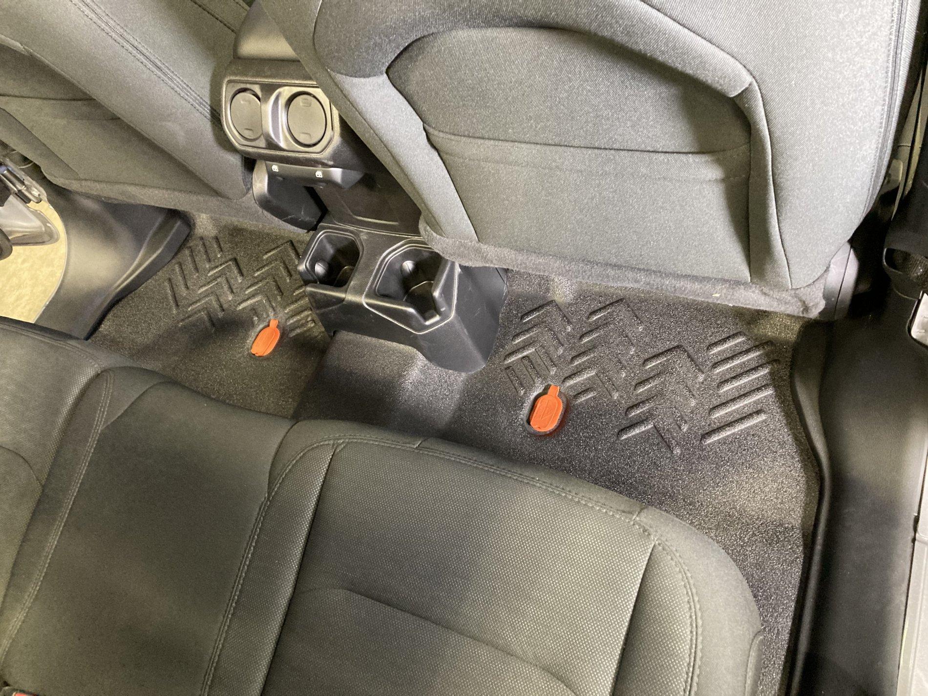 Jeep Gladiator Armorlite all weather floor replacement jlrear-sm-