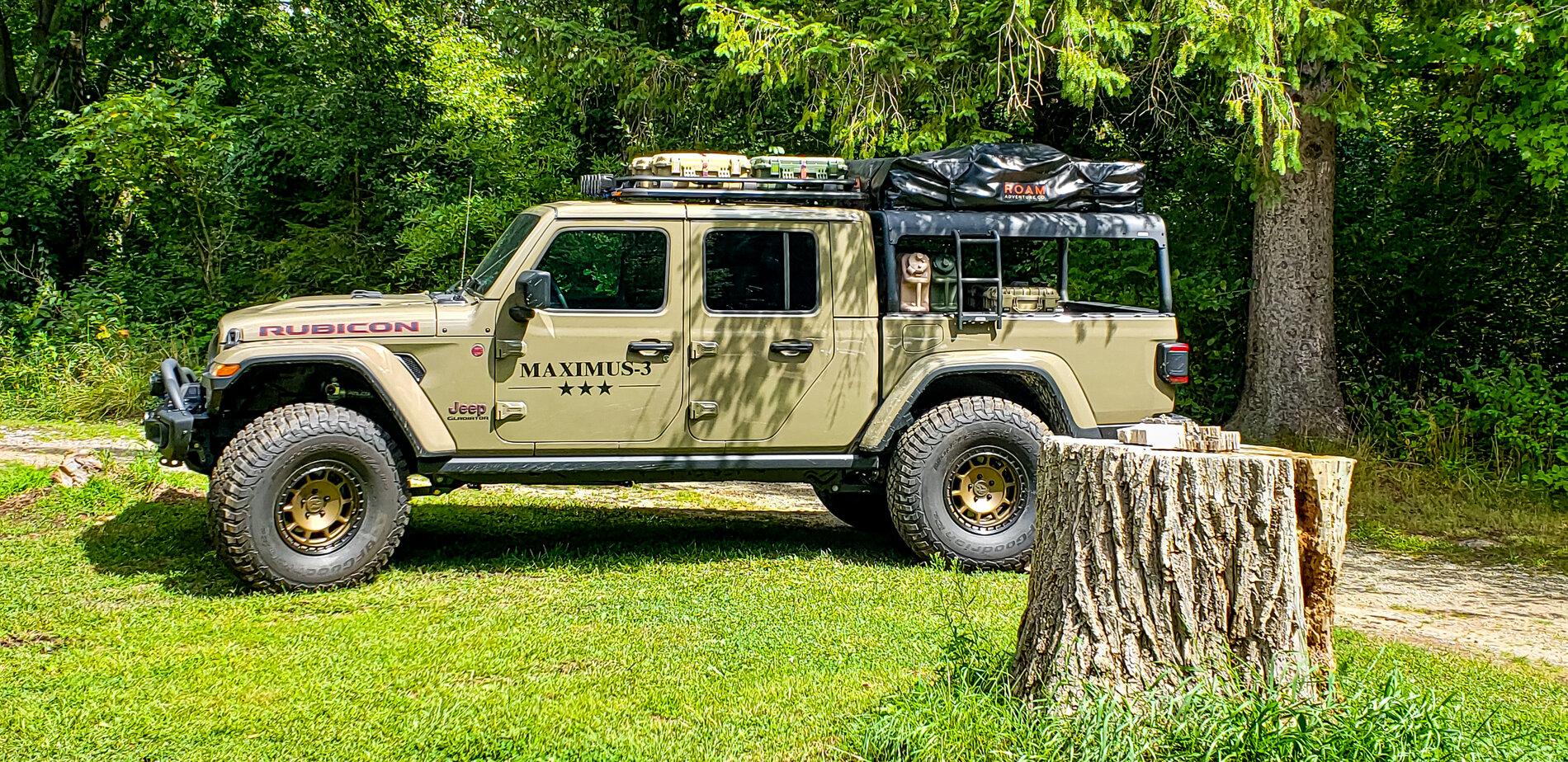 Jeep Gladiator Maximus-3 trifecta of rack solutions for the Jeep Gladiator 20200829_141432