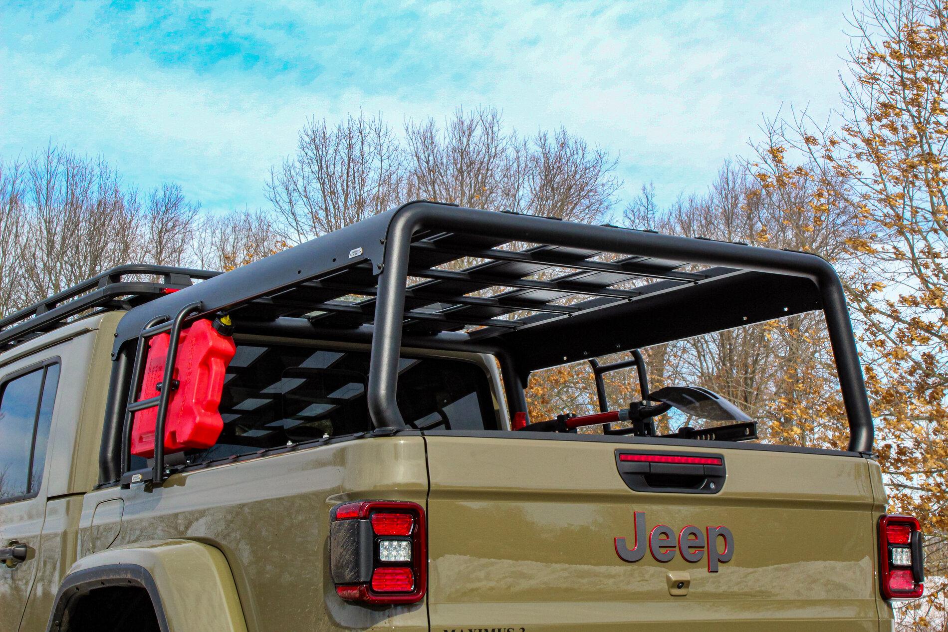 Jeep Gladiator Maximus-3 trifecta of rack solutions for the Jeep Gladiator IMG_5084