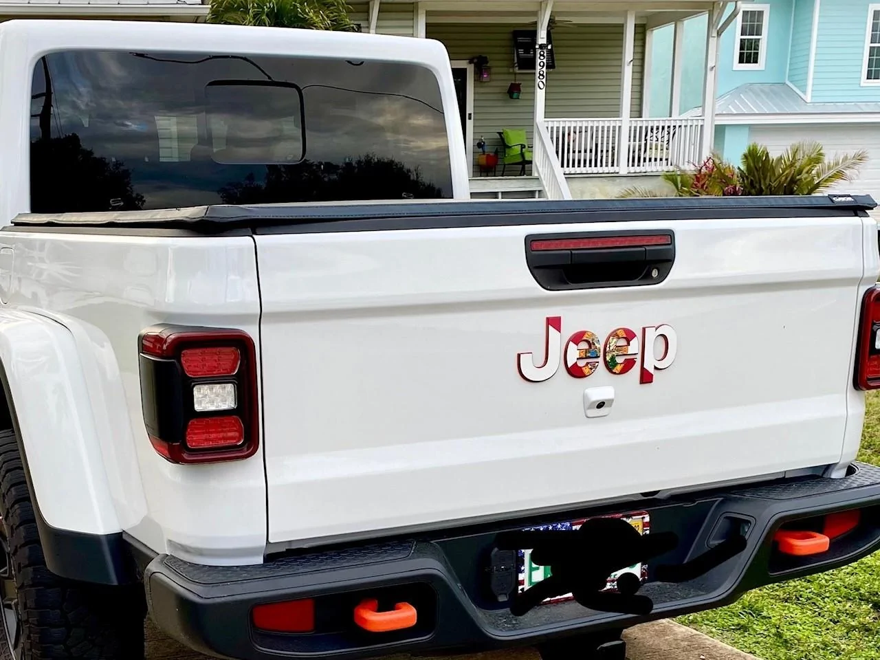 Jeep Gladiator State flag Jeep logo J