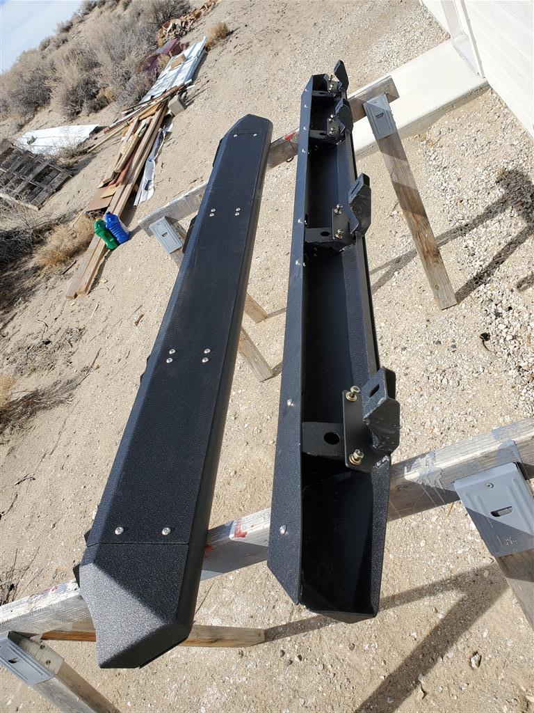 Jeep Gladiator DV8 Rock Sliders with step, SRGL-02.  For sale or trade for Mopar side steps, price reduced 20210302_112749 (Medium)