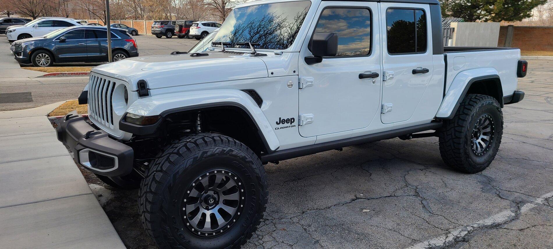 Jeep Gladiator show me your max tow. 20210210_145500