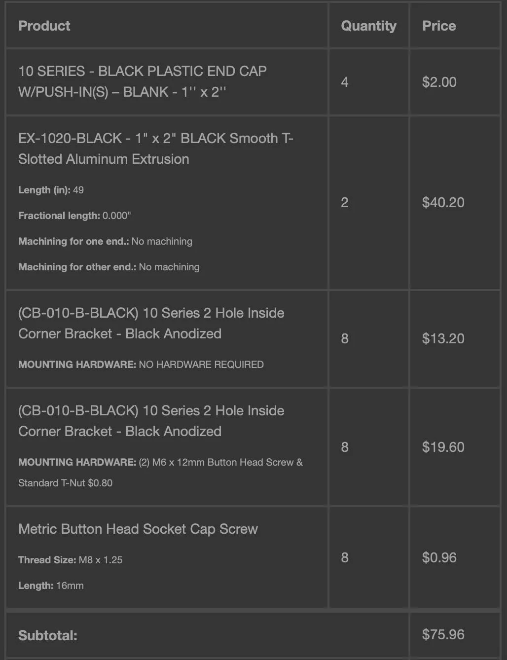 Jeep Gladiator Lowest Profile Rack for RSI Evo Cap Screen Shot 2021-03-03 at 7.34.32 AM