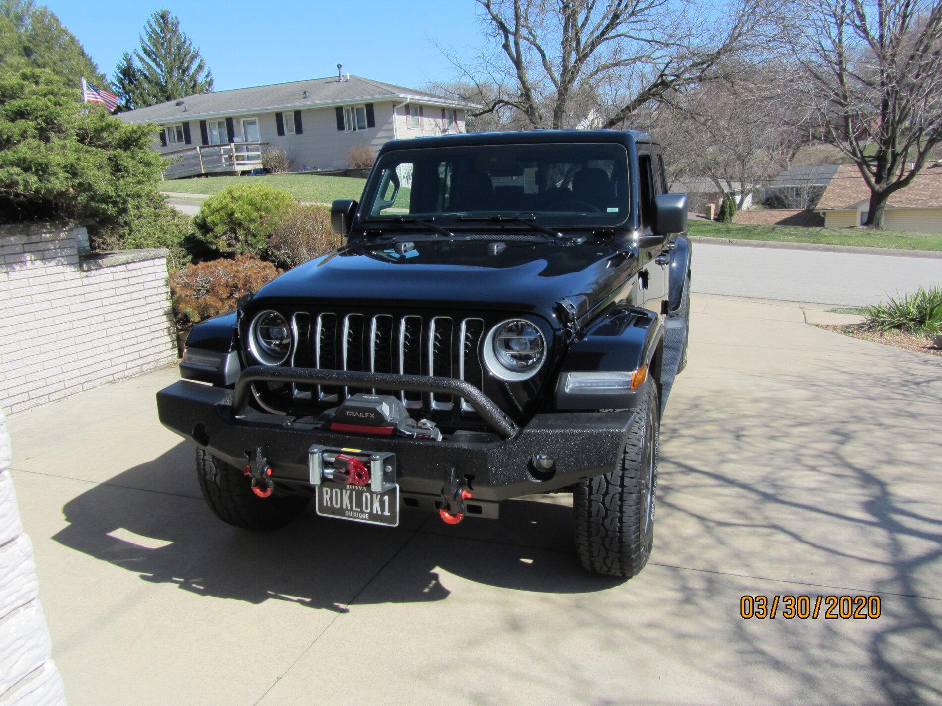 Jeep Gladiator Let's See Your Personalized Plates IMG_0548.JPG