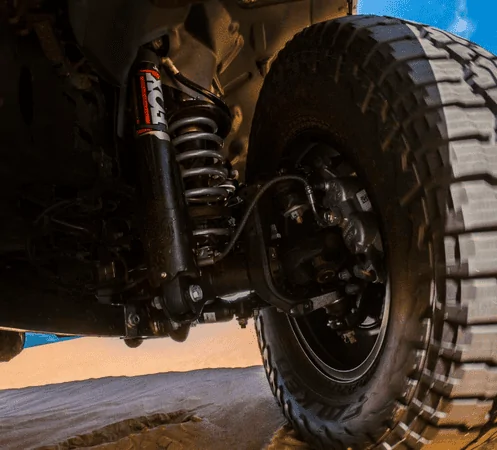 Jeep Gladiator 1/4” wheel spacer on Mojave. 1614874630811