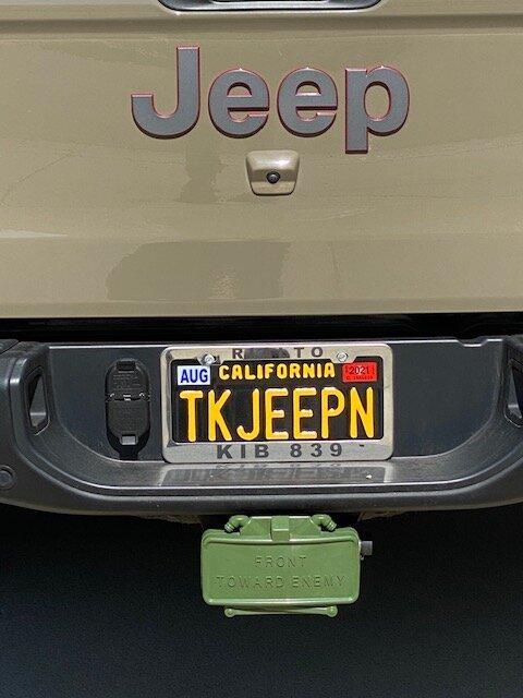 Jeep Gladiator Let's See Your Personalized Plates Jeepin 2