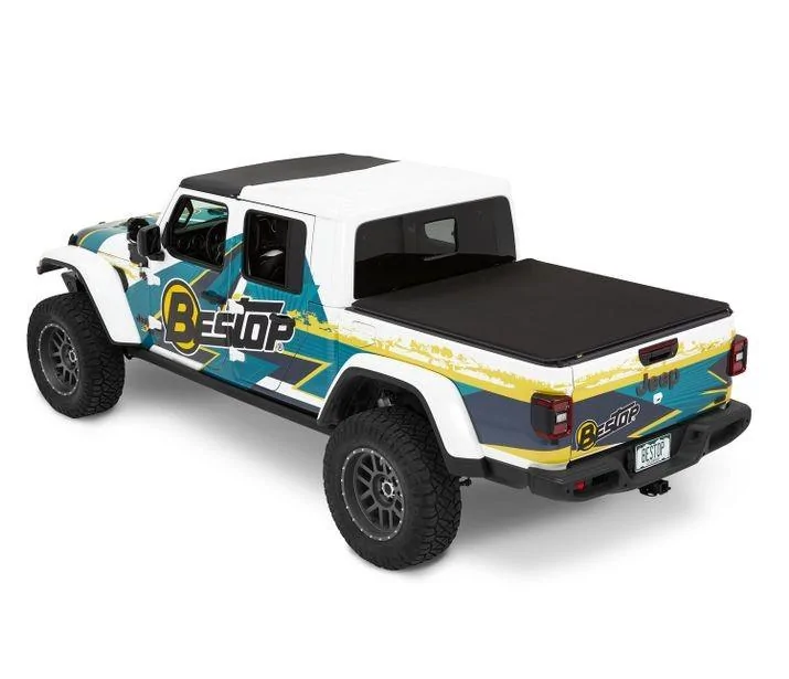 Jeep Gladiator Bestop teaser concept: folding soft cover / shell / topper for Gladiator bed 2B9B4565-DDAF-49C1-BA5B-8DAE1CAB31C4