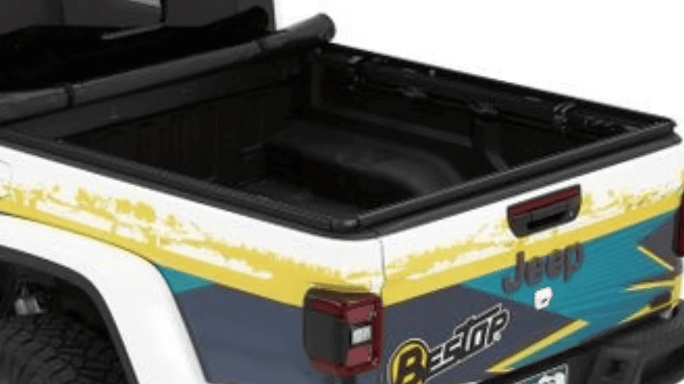 Jeep Gladiator Bestop teaser concept: folding soft cover / shell / topper for Gladiator bed 8EF9E4C1-0782-4B2F-9537-13DB751C9F07