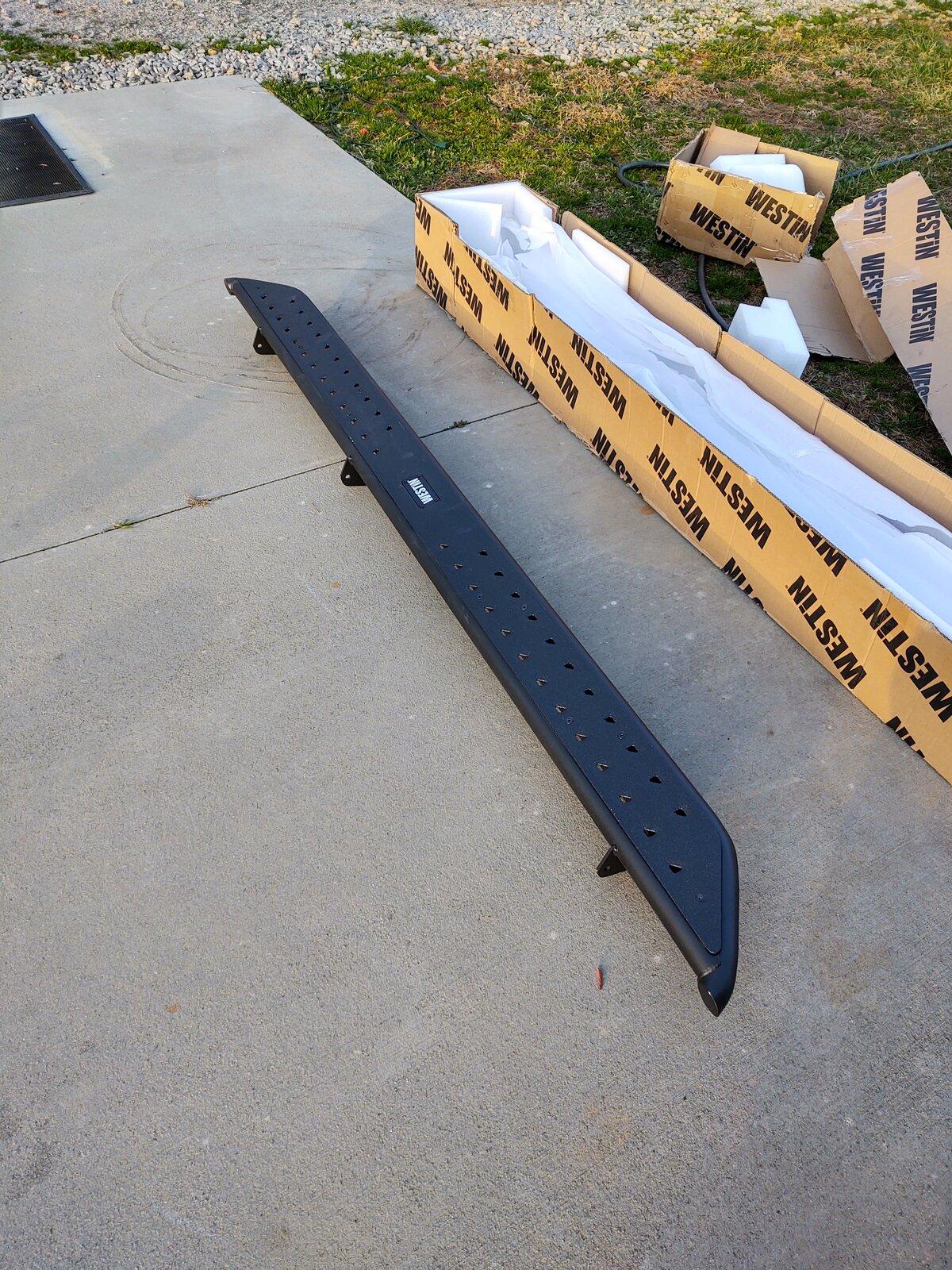 Jeep Gladiator Westin Outlaw Nerf Bars IMG_20210304_174127262_HDR