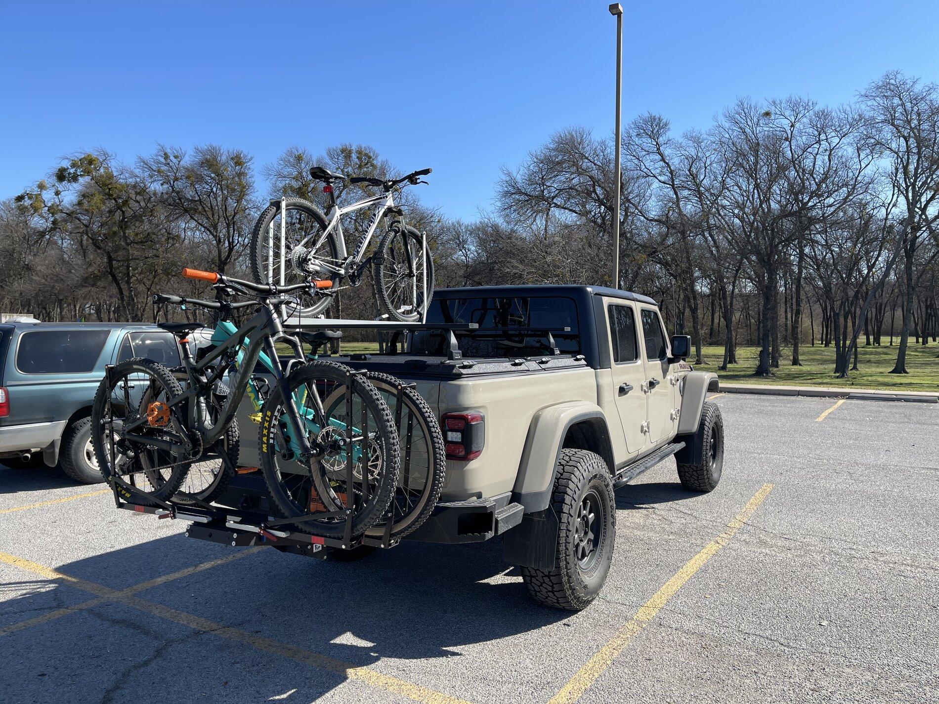 Jeep Gladiator Mountain Bikes - How are you guys carrying them?? 778B1DBD-CE44-4F97-8D7C-0616C9597F81