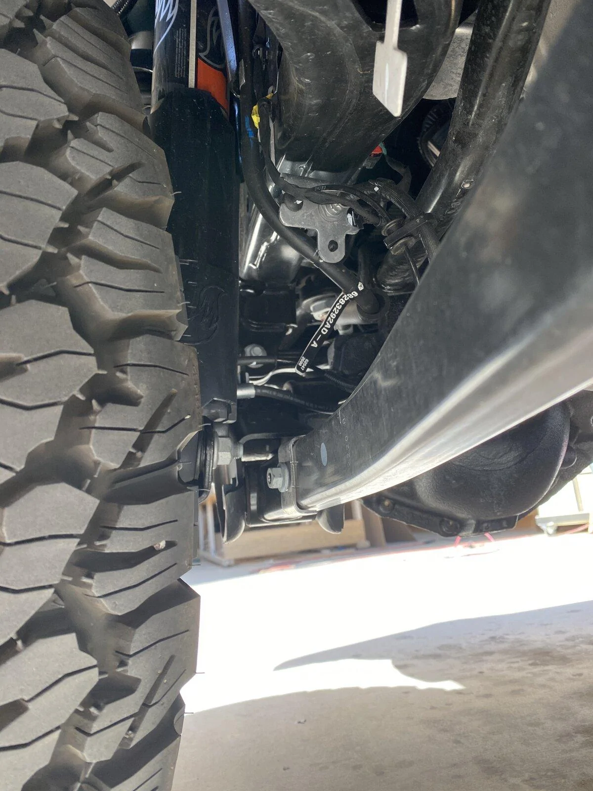 Jeep Gladiator 1/4” wheel spacer on Mojave. 0B5CCF65-296B-42E7-BD47-1FC48A9D10C5