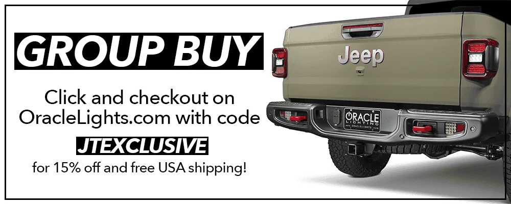 Jeep Gladiator Auxiliary LED Reverse Lights (Integrated Rear Bumper) Jtgroupbuy