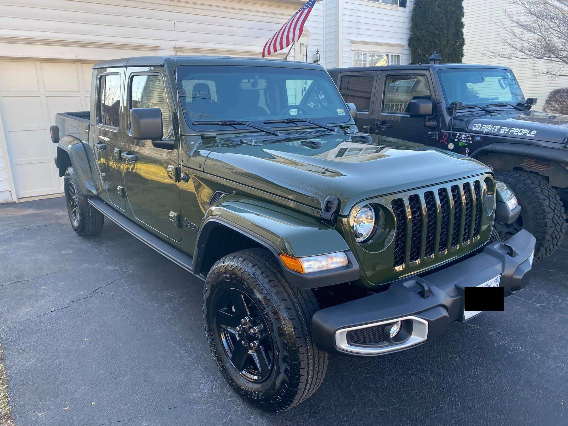Jeep Gladiator SARGE GREEN Gladiator club 157234933_10218707287020719_8911736573713930360_o