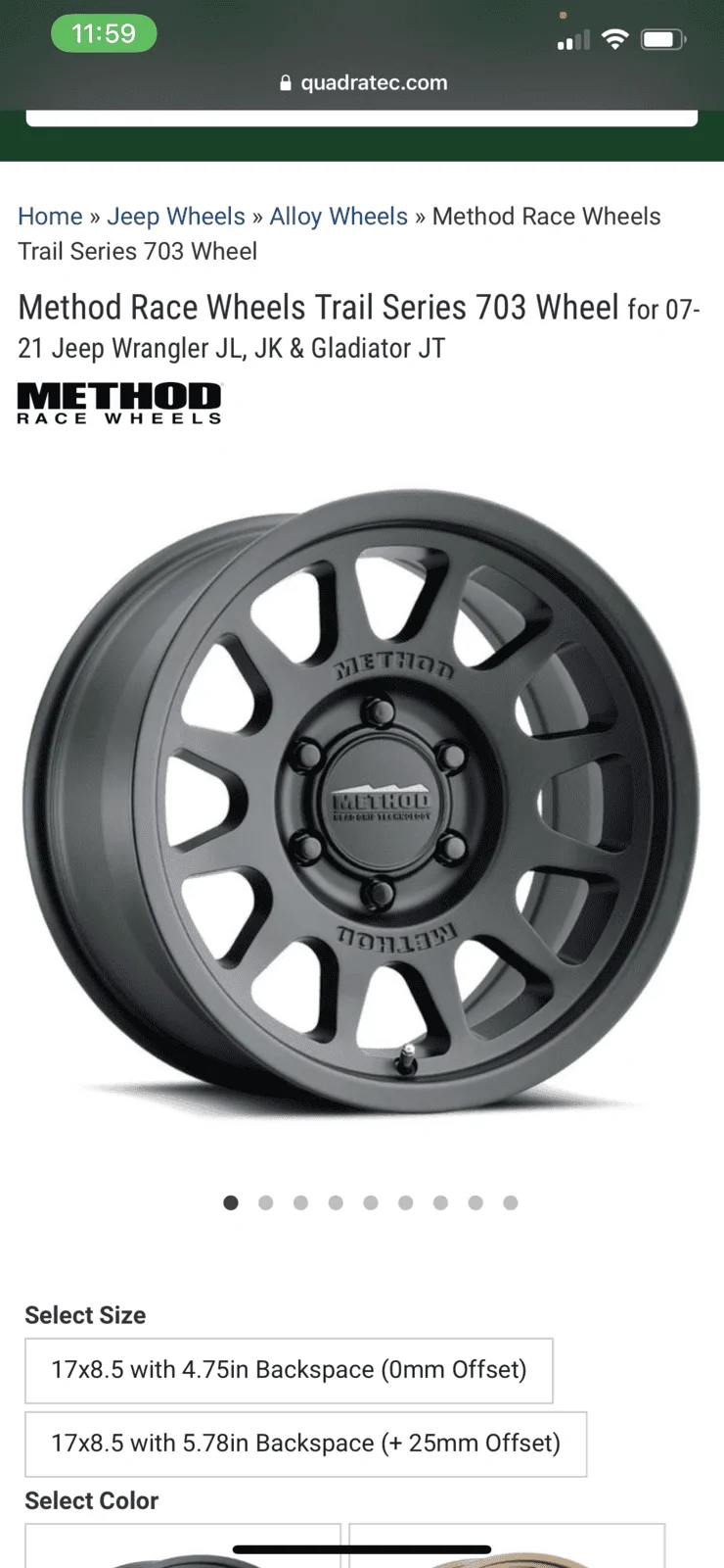 Jeep Gladiator What wheels are you putting on you JT? F474CC9A-5FF5-49AE-B20D-CB2B4294CC5E