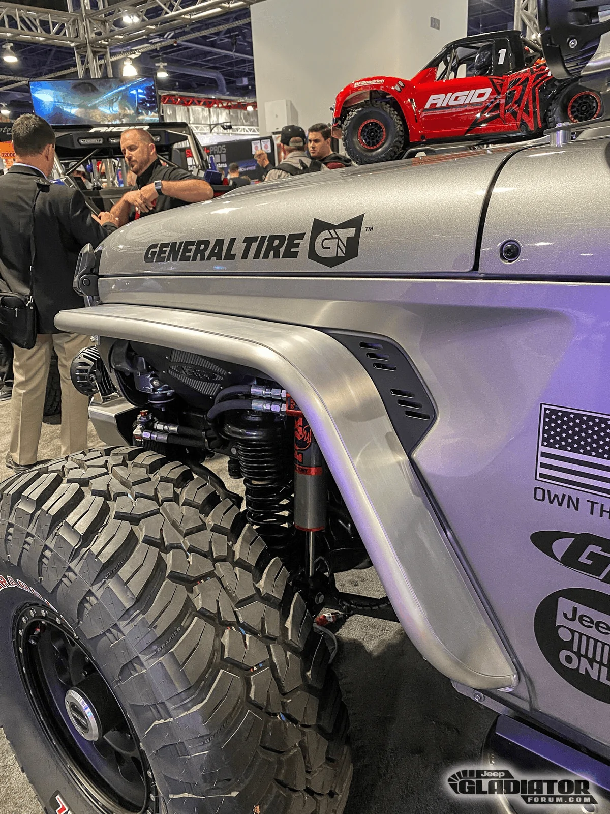 Jeep Gladiator Rigid Industries Gladiator Build [SEMA 2019] 1615062898408