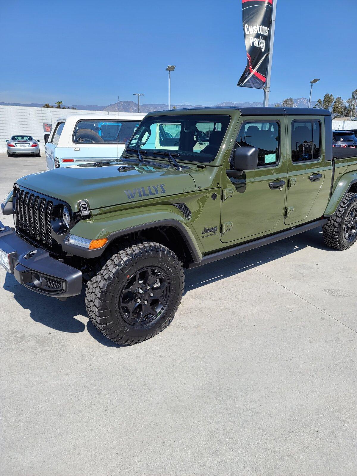 Jeep Gladiator SARGE GREEN Gladiator club 20210306_121445