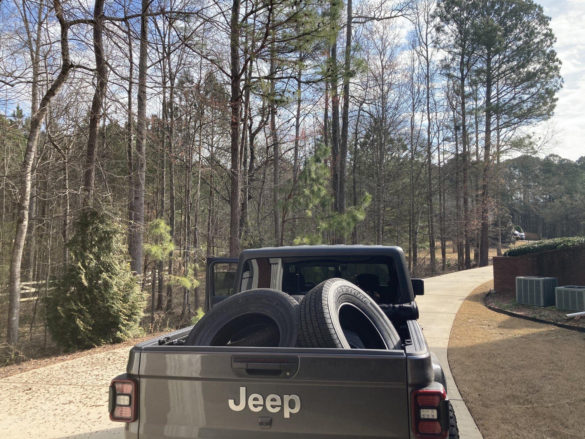 Jeep Gladiator What did you HAUL in your JT today? A4D1C888-ACE1-4617-9DAB-F71C0FFBE39E