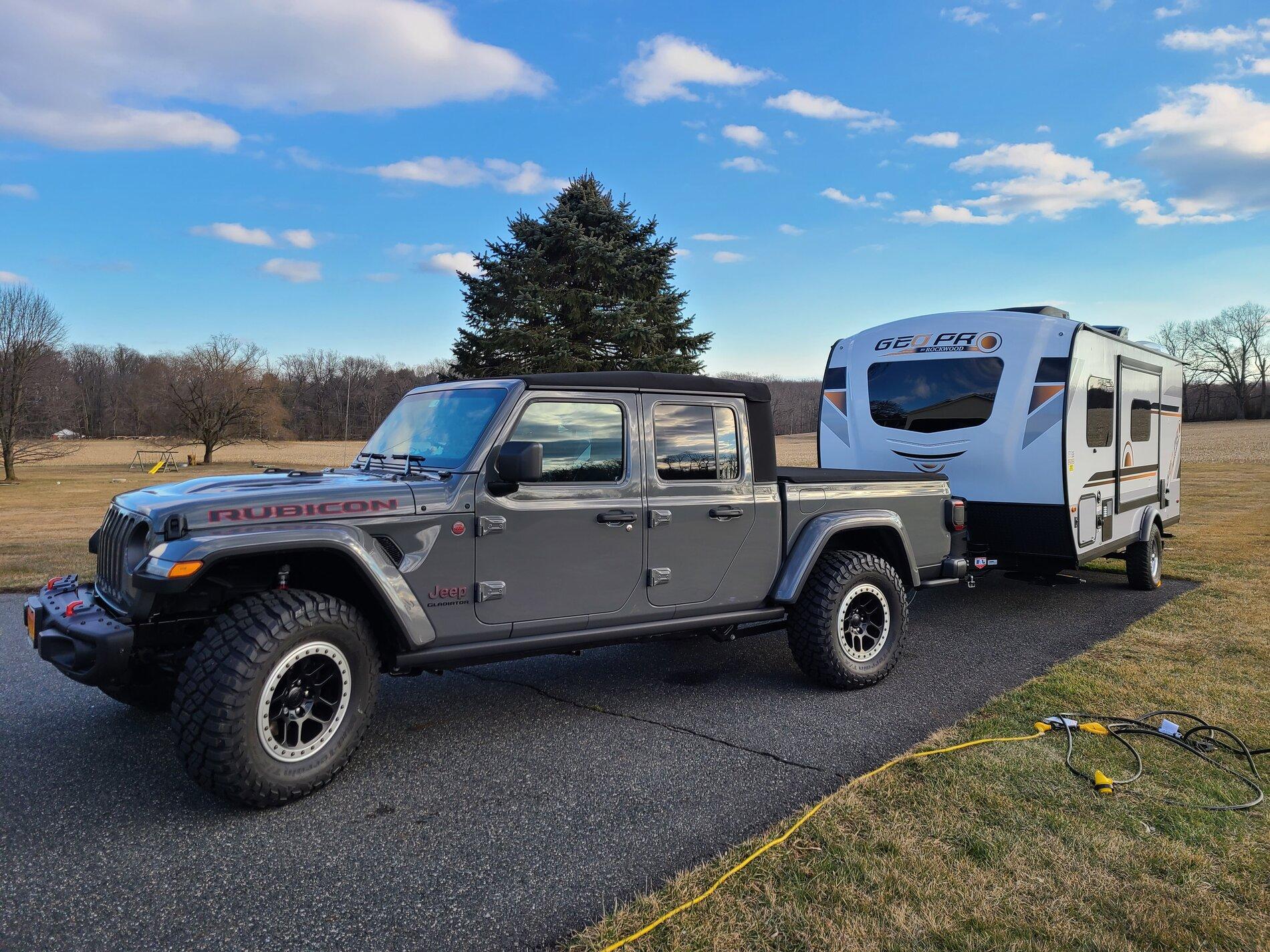 Jeep Gladiator So, what is everybody towing? 6C24A6E1-BF71-46BD-BA85-31A0F1DD6ADA