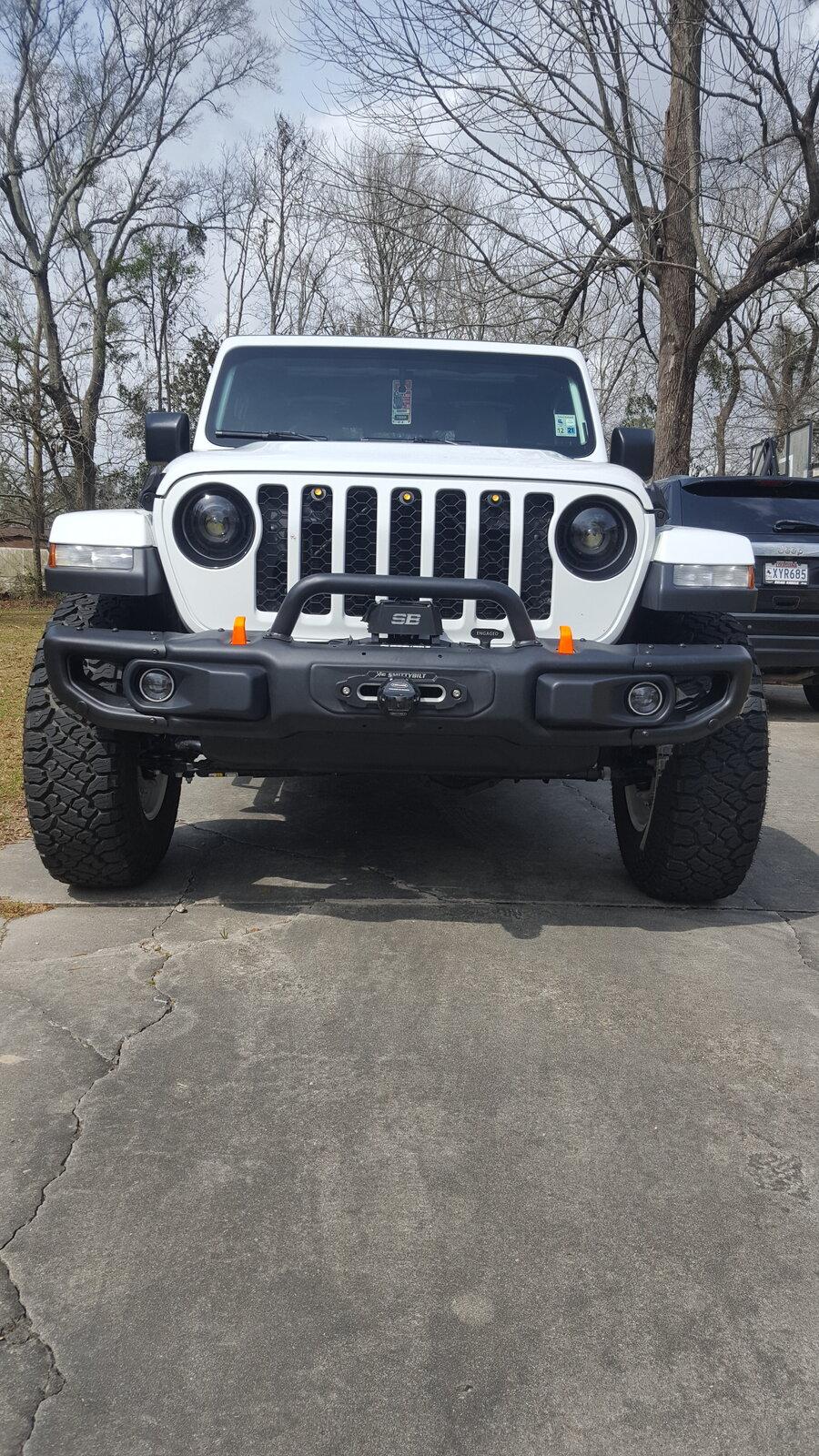 Jeep Gladiator Wanting a steel Rubicon front bumper, couple questions jee