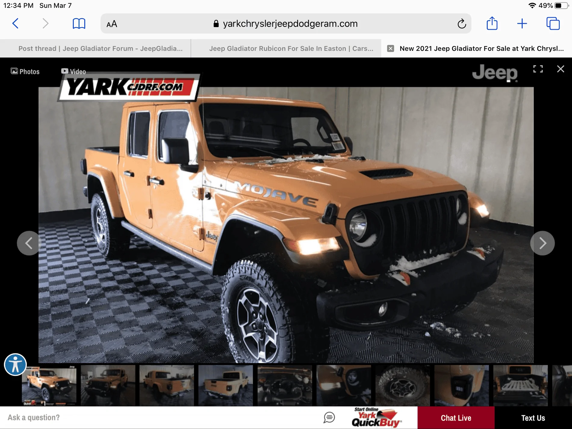 Jeep Gladiator Macho Nacho Mohave Available in Toledo 5CF51C49-FB10-417A-B814-B831D20E3F71