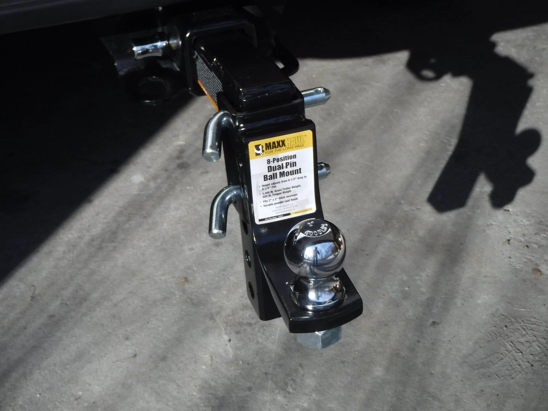 Jeep Gladiator Hitch drop size? DSCF3802
