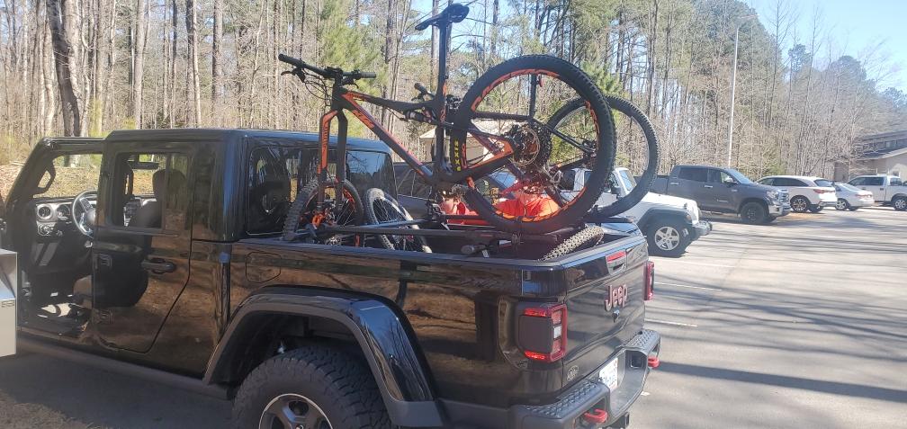 Jeep Gladiator What did you do WITH your Gladiator today? angus_bike