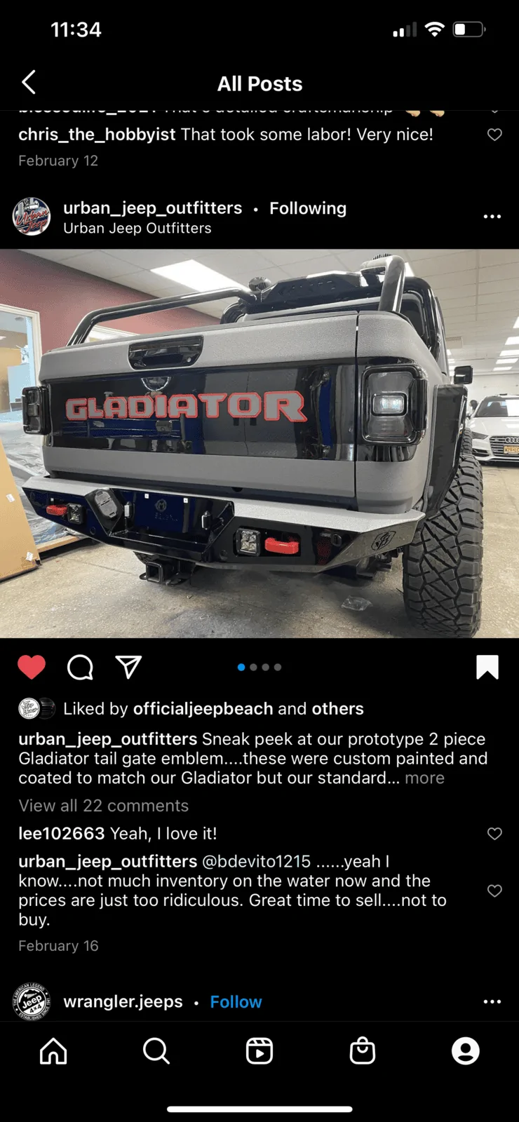 Jeep Gladiator The last Gladiator Tailgate Badge You Will Ever Need! 18A72724-22CA-4049-9CAD-220B242E2EE9
