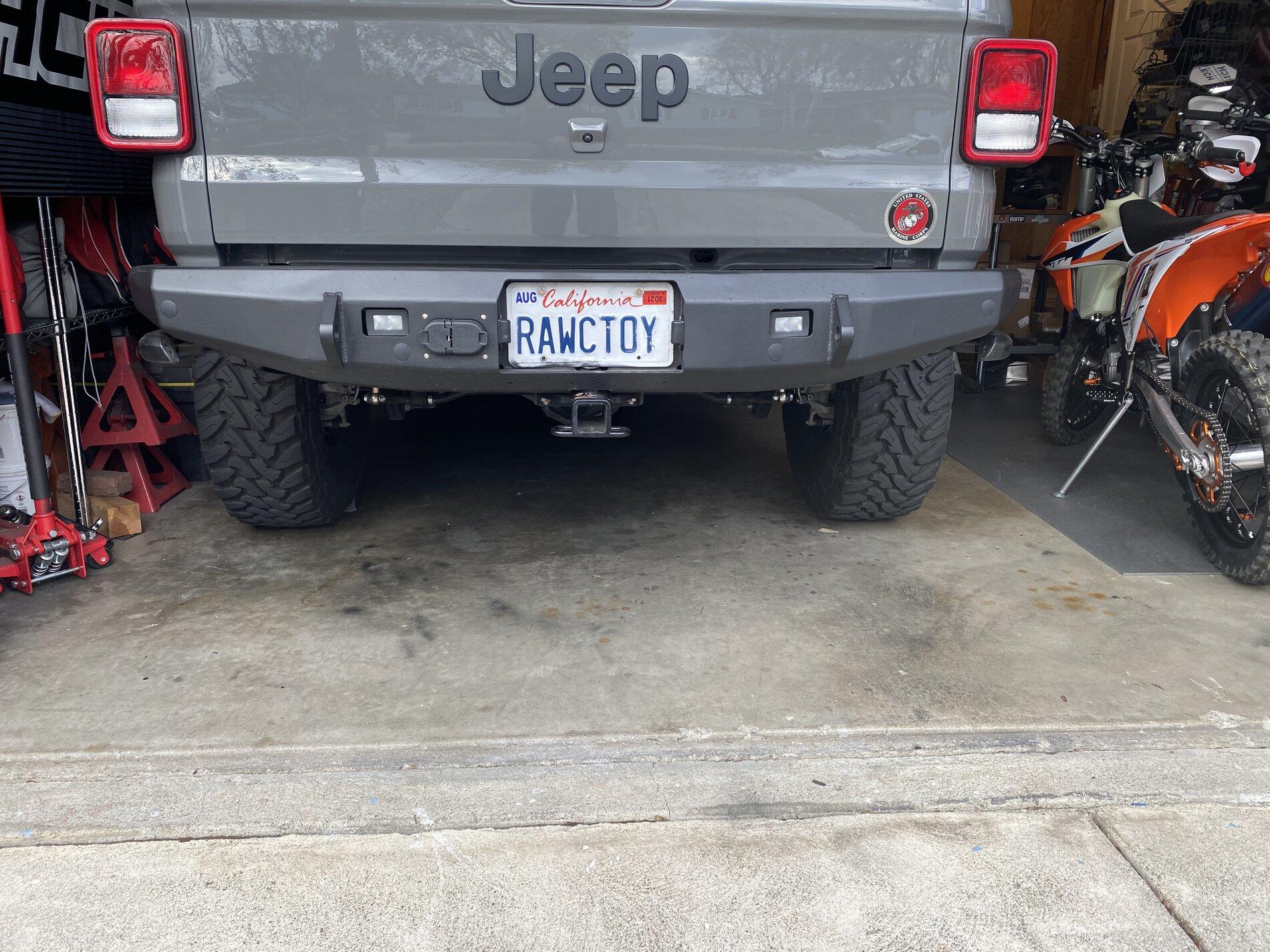 Jeep Gladiator Road Armor Stealth Rear Bumper 570934A9-4D90-40EB-BD37-B76909F6229F