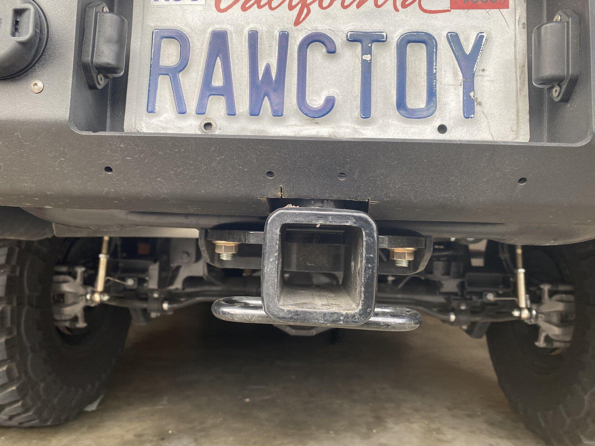 Jeep Gladiator Road Armor Stealth Rear Bumper 51523CB0-0FEE-4FB8-BDE0-8EBC33438429