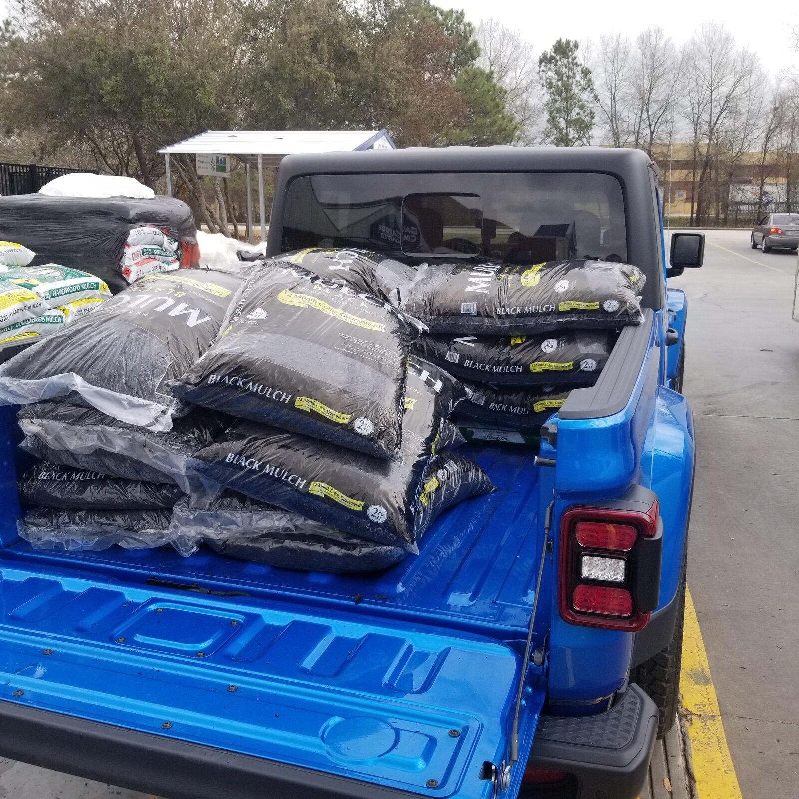 Jeep Gladiator What did you HAUL in your JT today? 20210305_134244