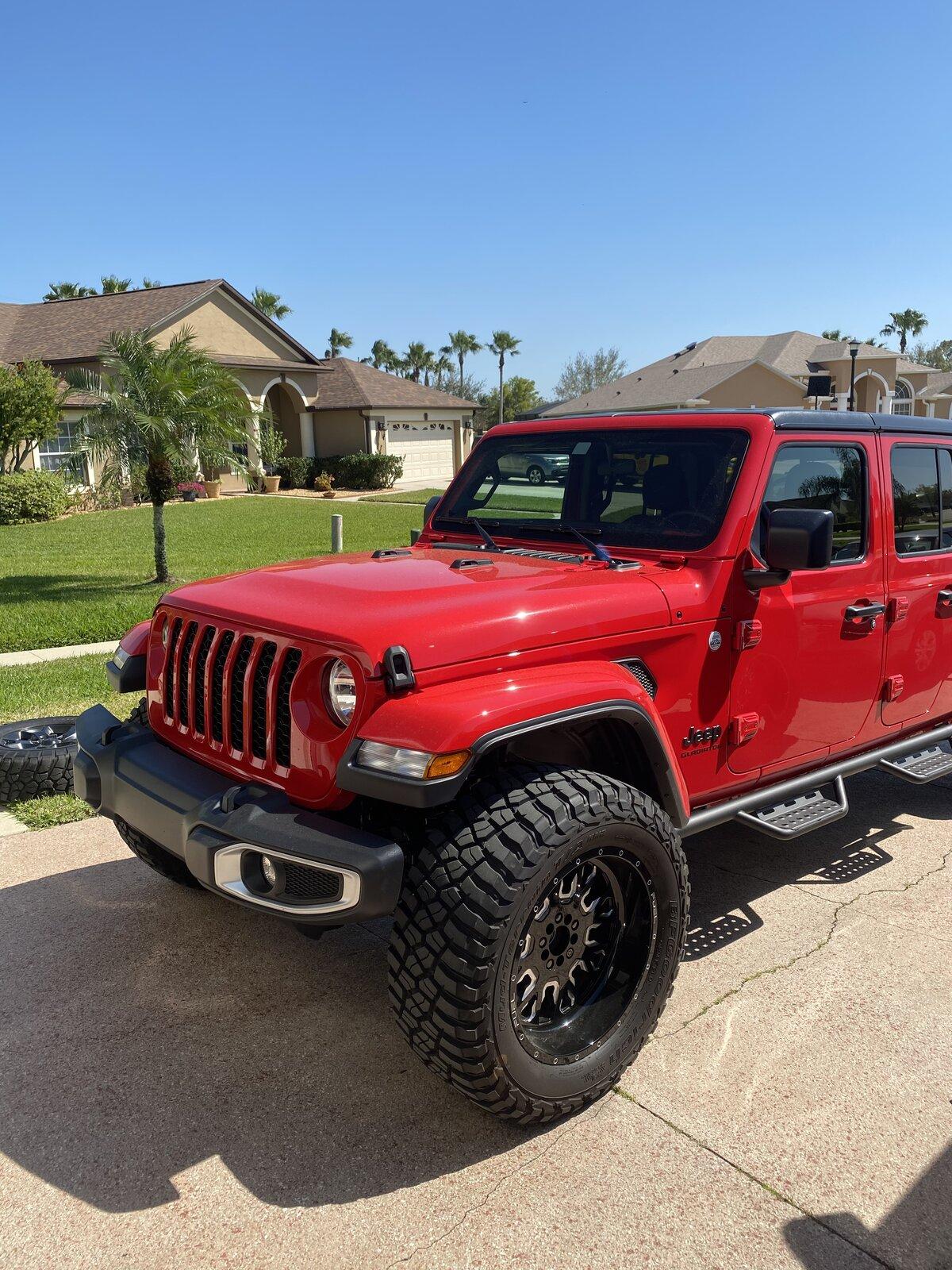 Jeep Gladiator Anyone running 35s on stock wheels without issues? 1F3DA802-4A0C-4E95-9899-00B38E3D3647