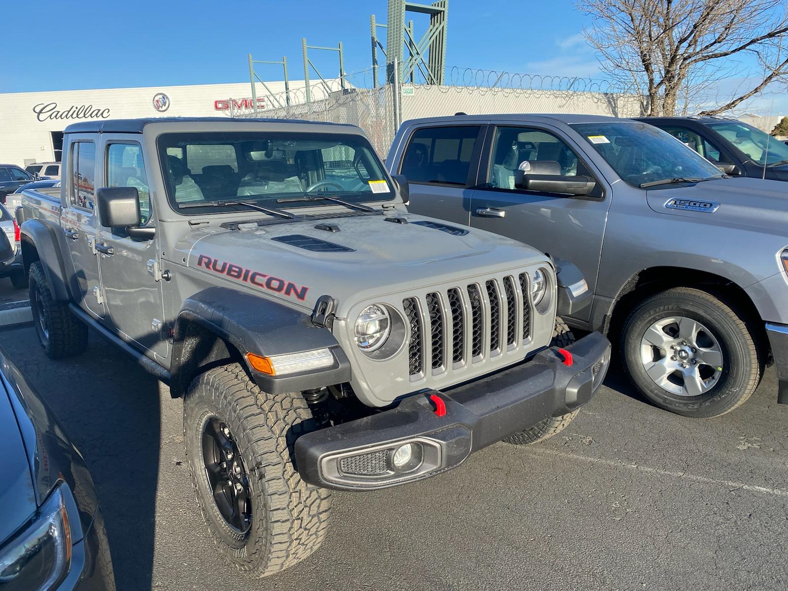 Jeep Gladiator Gladiator Window Sticker and Build Sheet Order Tracking IMG_4296