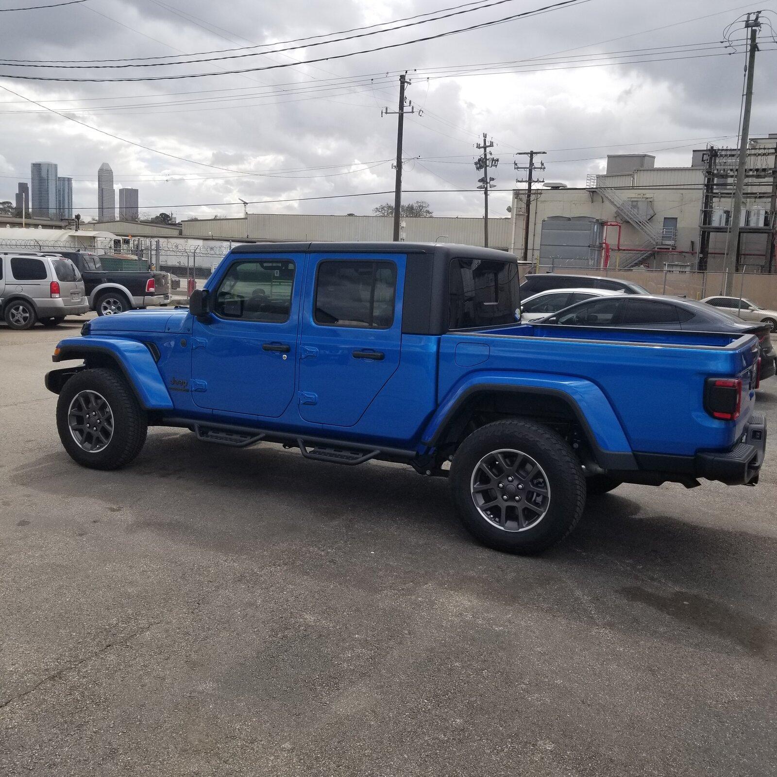 Jeep Gladiator Texas Check In 20210309_115726