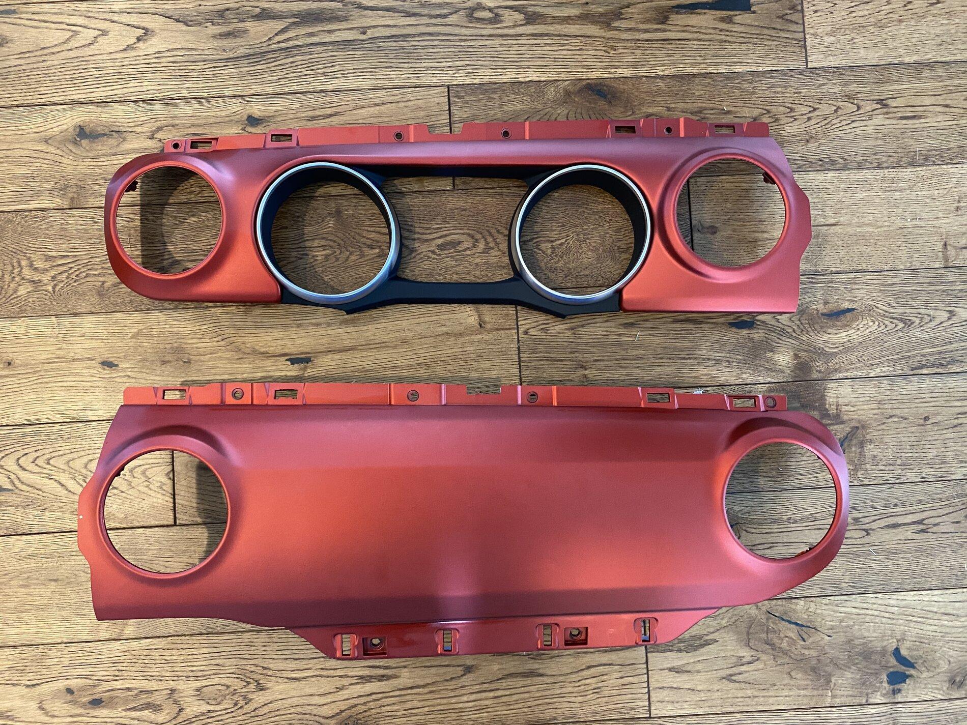 Jeep Gladiator Red Rubicon Dash Panels 268BC51C-77FA-40F7-8460-F345AED797D0