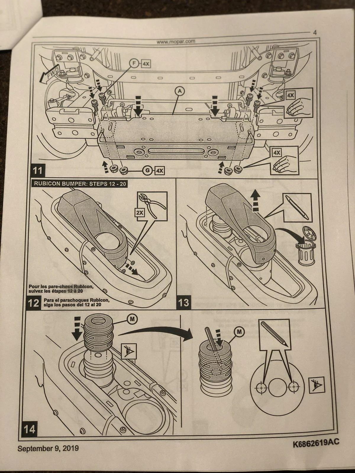 Jeep Gladiator Mopar winch plate experience? MOPAR Winch Plat