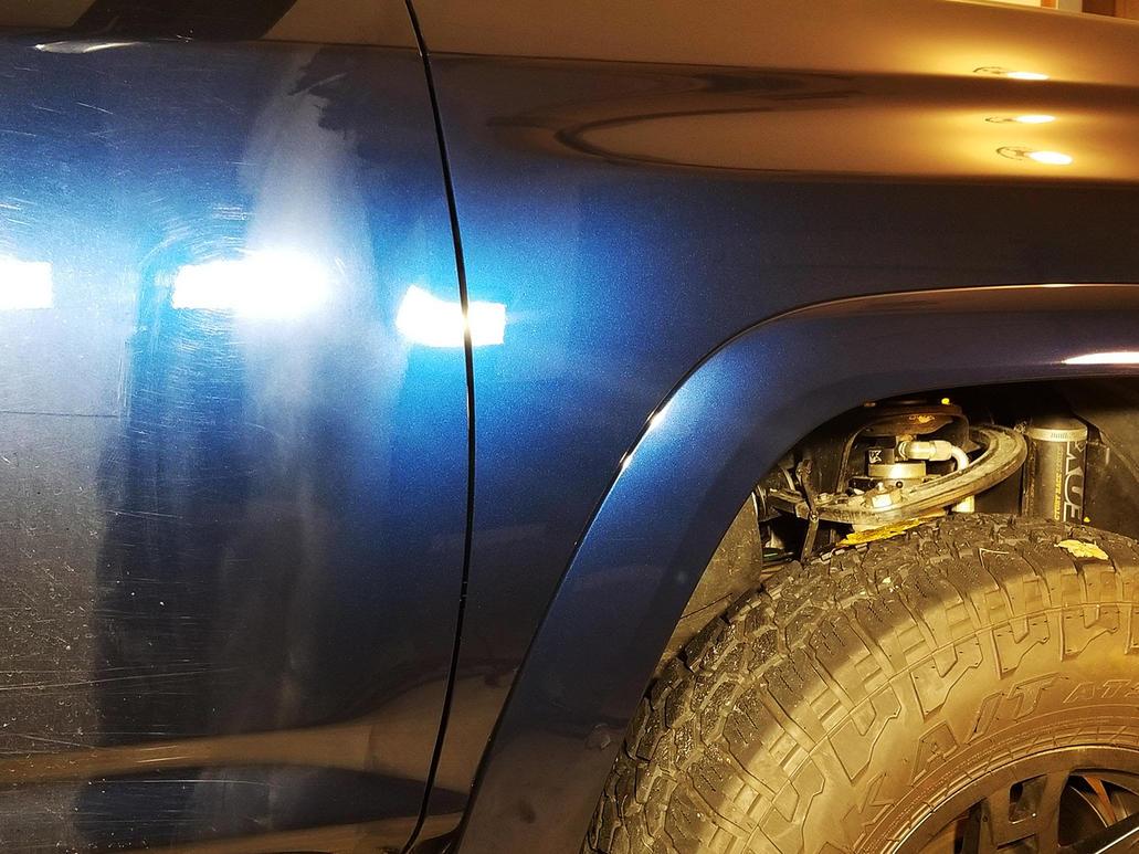Jeep Gladiator Ceramic Coating before-after