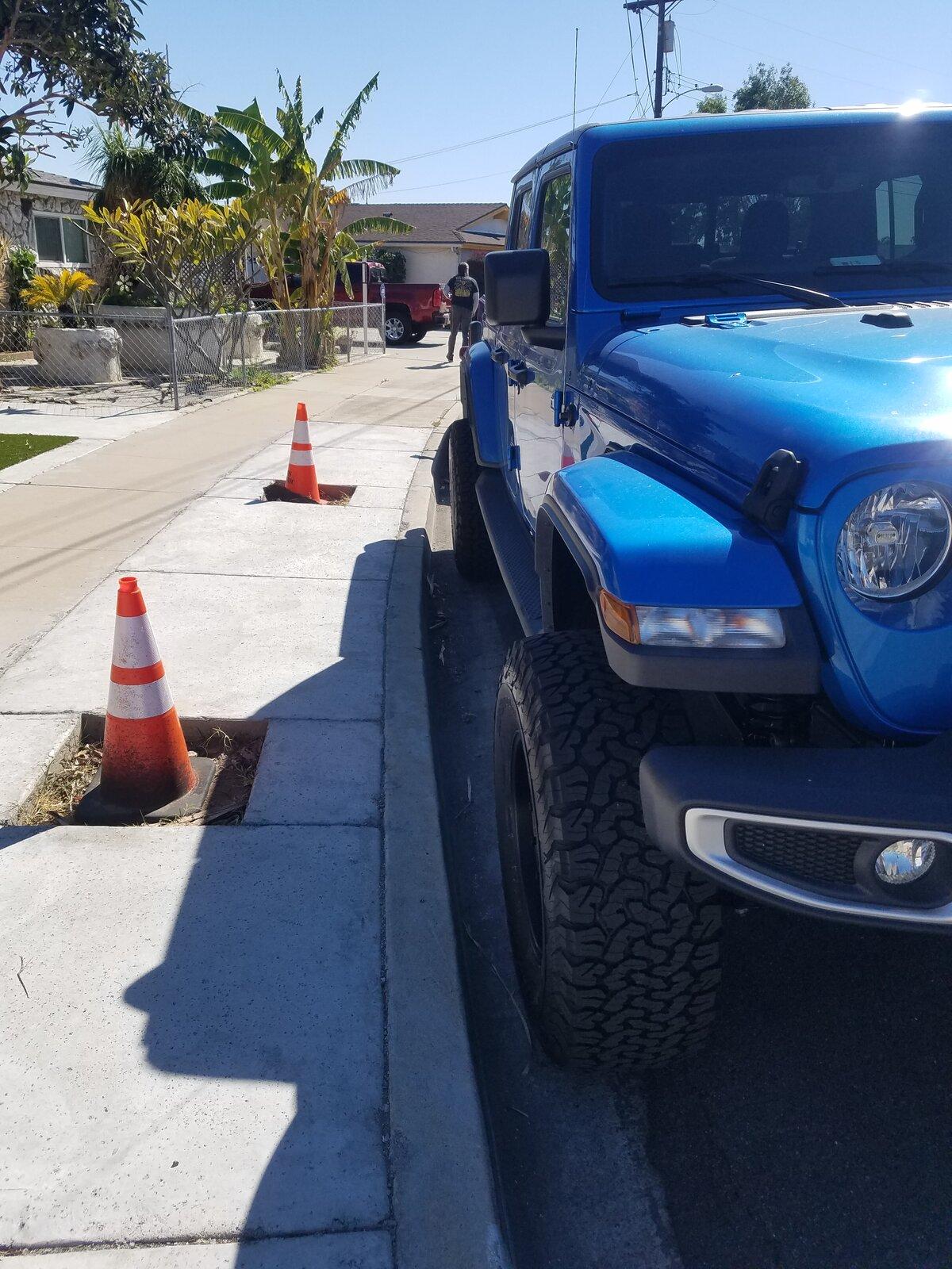 Jeep Gladiator 3.5" Lift On 35's 20210301_132552